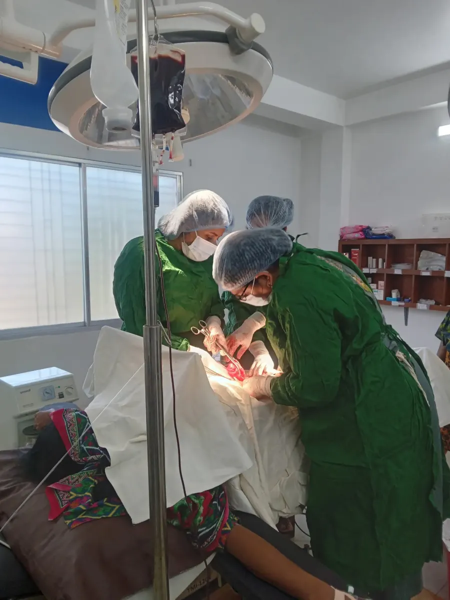 Modern Operation Theater — photo from inside Zahurul Haque Hospital, Boyra, Khulna