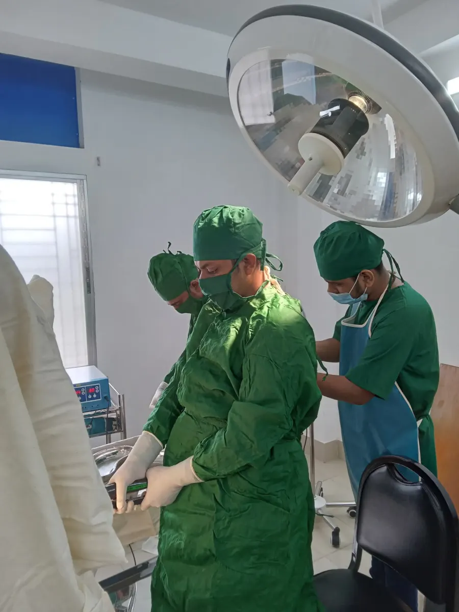 Innovative Surgical Devices — photo from inside Zahurul Haque Hospital, Boyra, Khulna